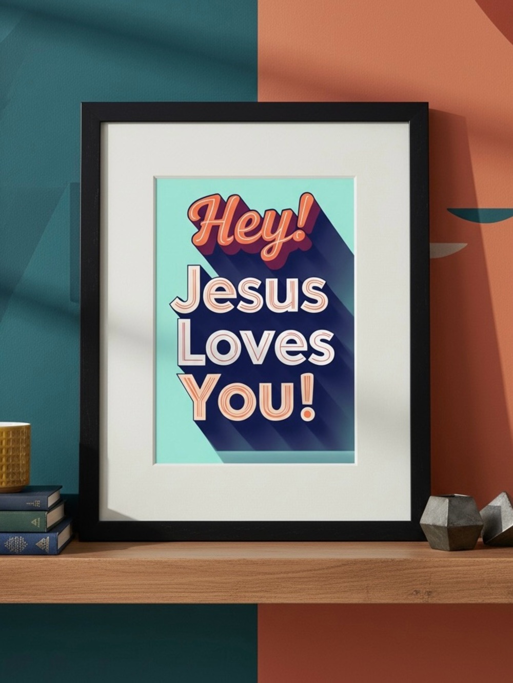DDS Art Print, 8x10, Bible Verse, Paper Print, Unframed, Bold Series